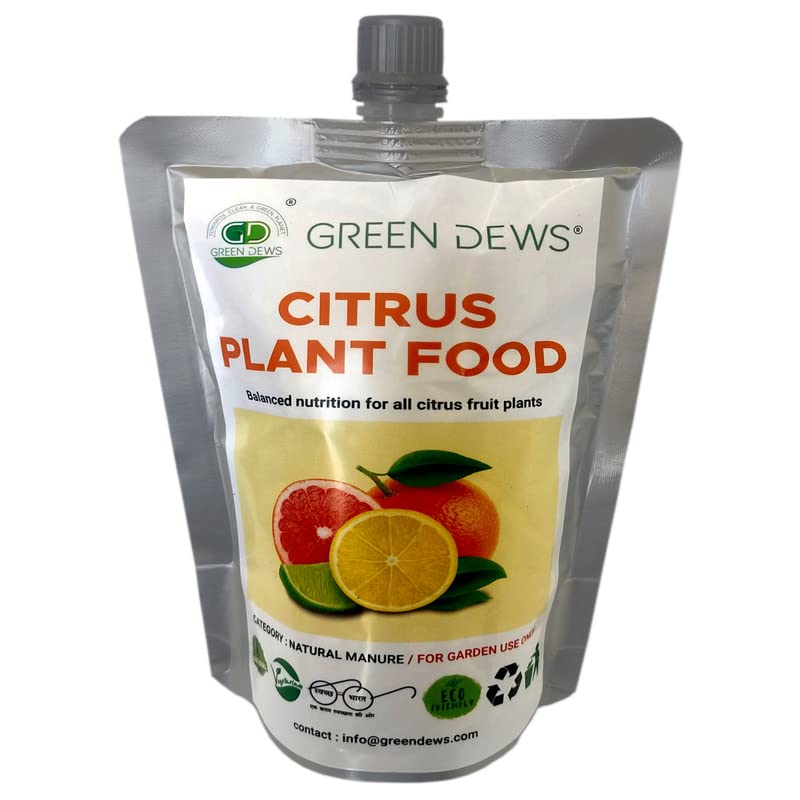 Green Dews Organic Citrus Plant Fertilizer Liquid Foliar Spray for Lemon, Orange, and Grapefruit Plants-250 ml (B0B5NFN61X) Amazon Price History, Amazon Price Tracker
