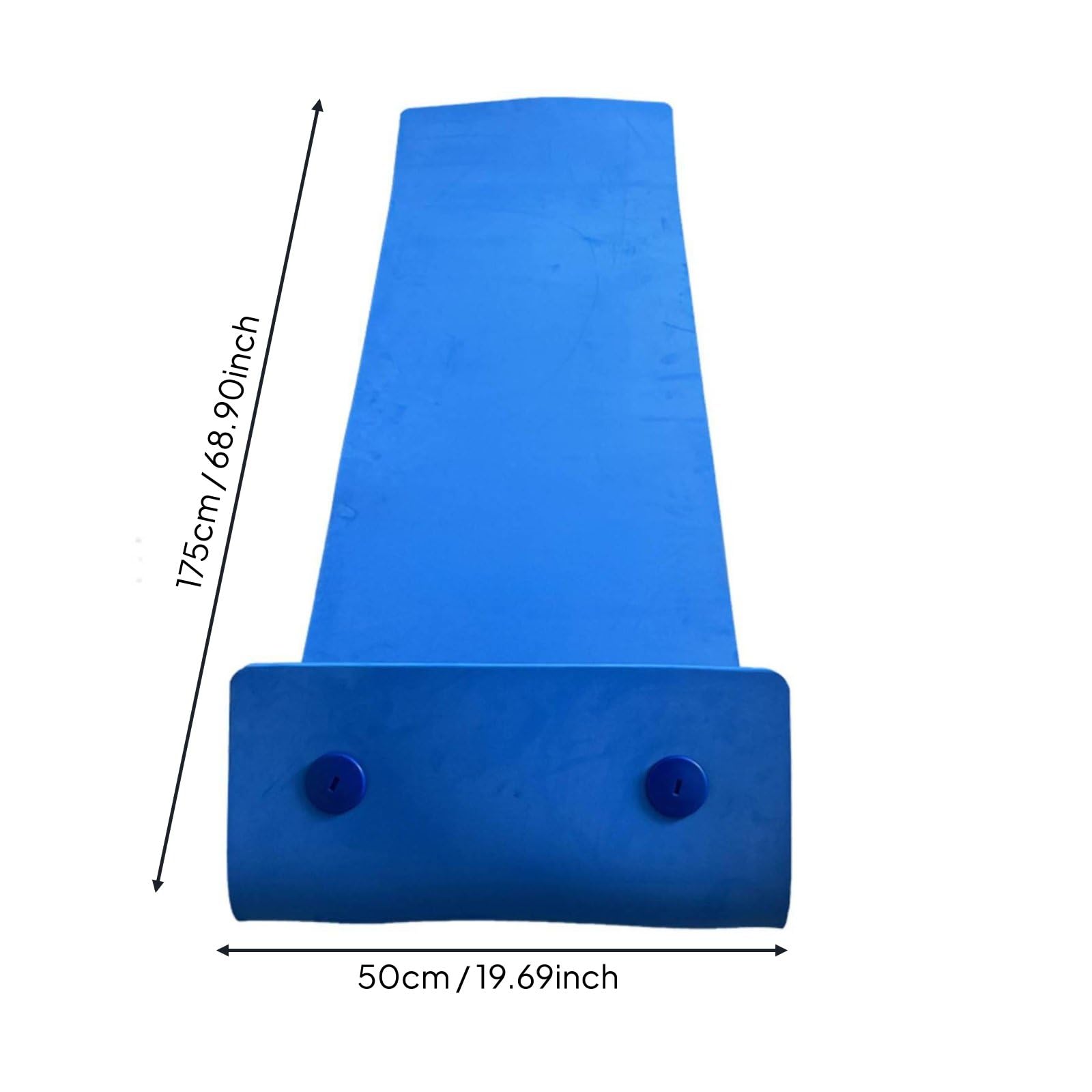 Tappetino Scivolo Acquatico Copertura Protezione Pista Tavoletta Parco Acquatico Materassino EVA Scorrevole Resistente per Scivolata Controllata E