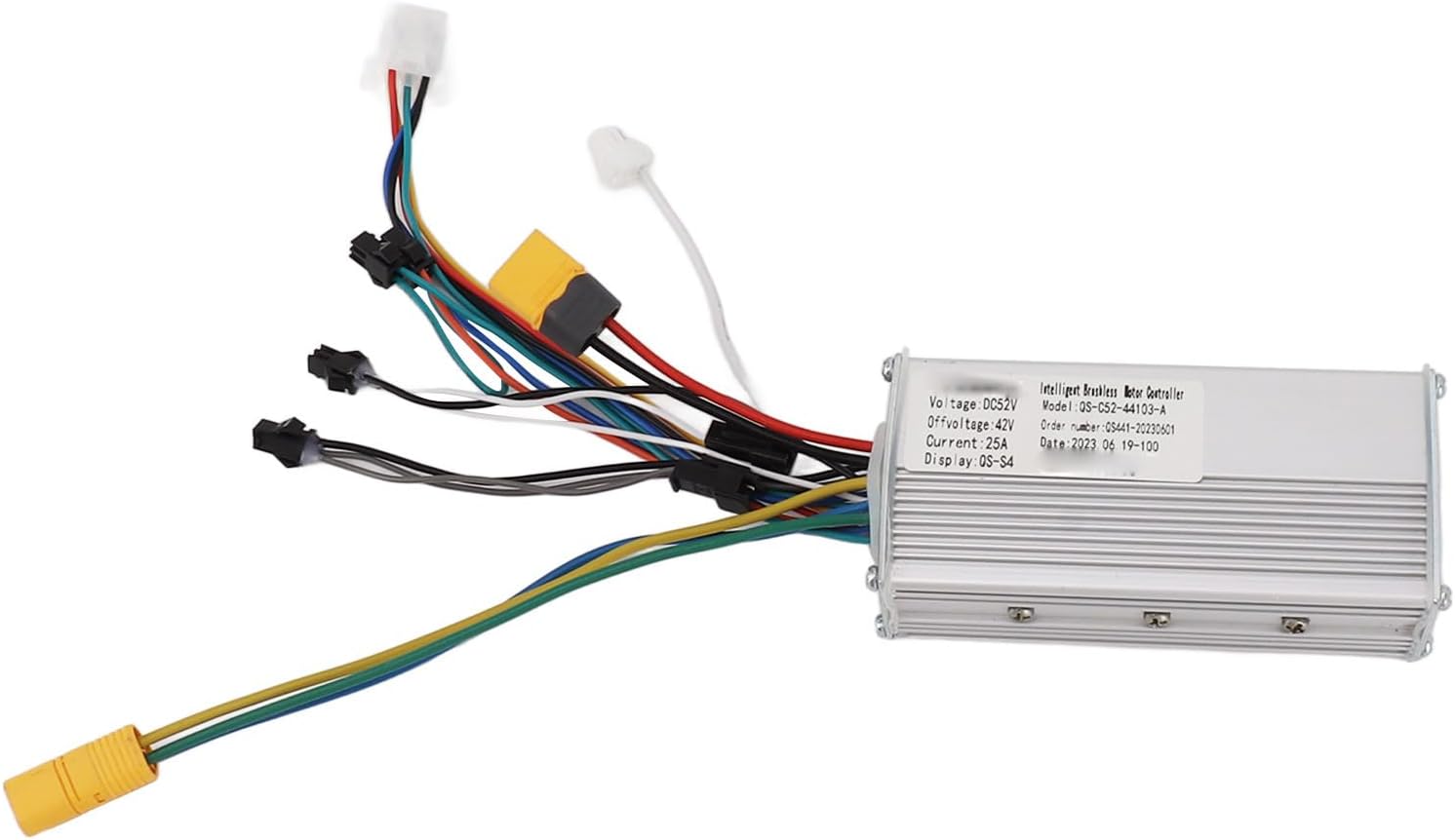 52V 25A Motor Controller, 52v Controller, Dual Drive Electric Scooter Brushless Controller, Electric Controller Accessory