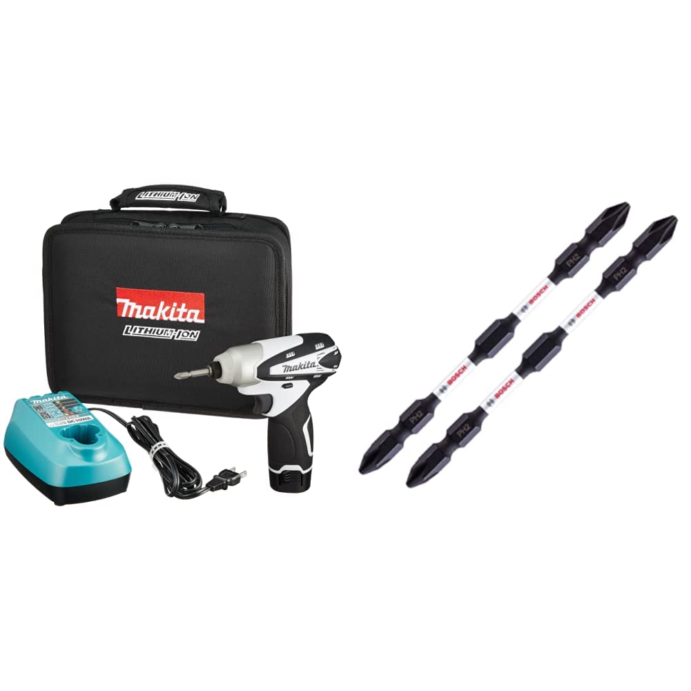 Amazon | マキタ(Makita) 充電式インパクトドライバ 10.8V 白 本体付属  