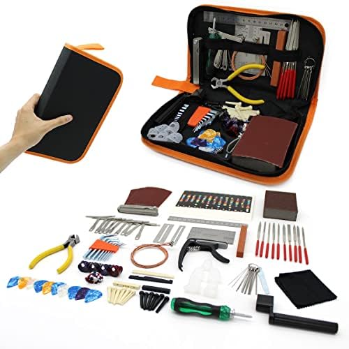 Guitar Repair Kit With 99 Parts Professional Guitar