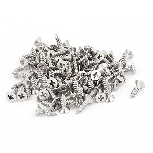 Tornillos autorroscantes 3.5mm x 13mm 100 unidades miniatura 1