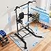 Imagen de Dskeuzeew Maquina Dominadas Estación de Dominadas Power Tower Multifuncional as para Gimnasio en casa Estación de fondos Dip Station Max 205 kg