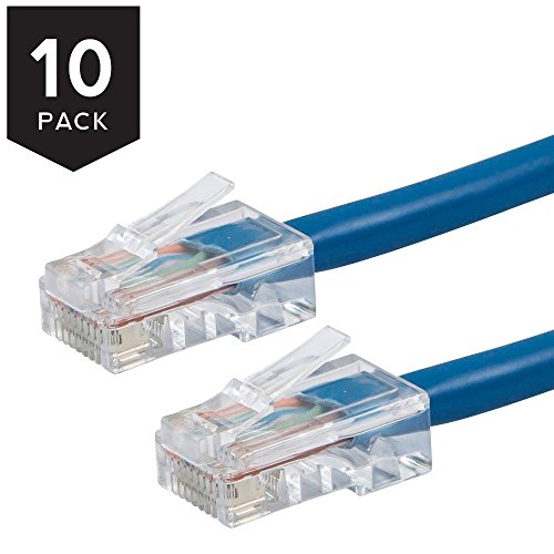 Cable de red Ethernet Buhbo CAT 5E 1 ft 10 unidades miniatura 2