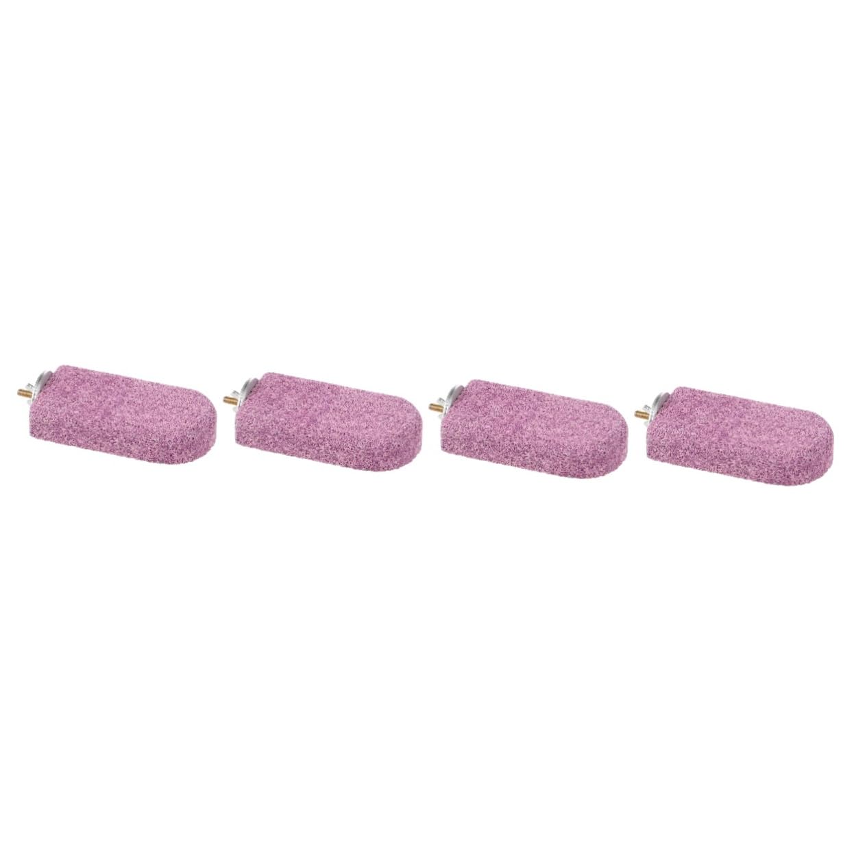 HANABASS 4piezas Perchero De Molienda para Pájaros Soporte De Descanso para Cockatiels y Aves Juguete Masticable De Calcio para Jaulas y Entrenamiento De Mascotas