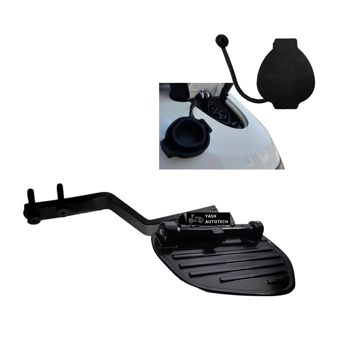 Yash Autotech Footrest & Charger Cap Stand For Ola S1 Air, X+, Gen 2 (Rear Left) Made Of Heavy Duty Iron Rod Flat Handle