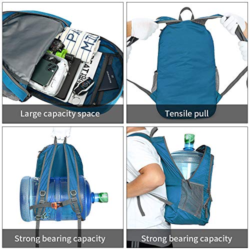 FENGDONG 35L Foldable Backpack