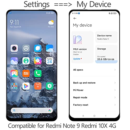 YHX-OU 6.53 per Xiaomi Redmi Note 9 Redmi 10X 4G