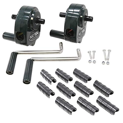 Jiggly Greenhouse Greenhouse Sidewall Manual Hand Crank Winch for Greenhouse Ventilation (2)