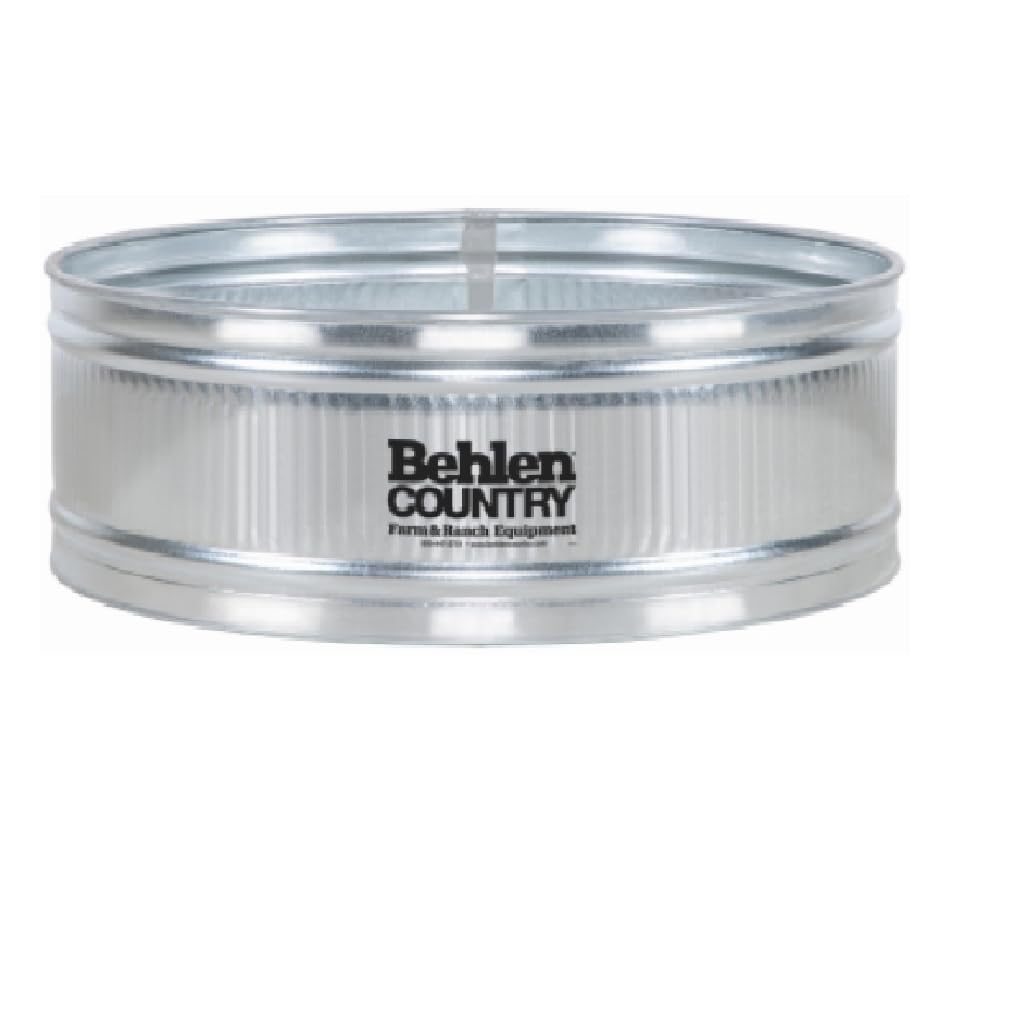 50130148-09 Round Galvanized Stock Tank, Zinc Coated, 6 Ft., 389 Gallons - Quantity 1