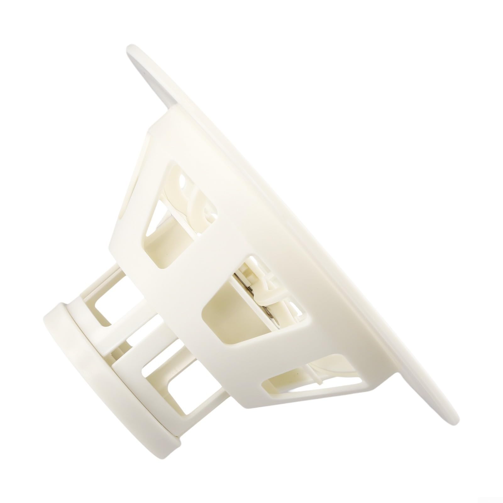 Baozi Maker - Macchina in plastica per panini fatti in casa, strumento da cucina a forma di fiore, dimensioni compatte 18 x 18 x 9 cm, facile da usare per principianti e K (bianco)