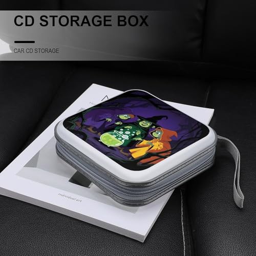 Étui CD portable 40 emplacements pour protéger vos disques des rayures en voyage