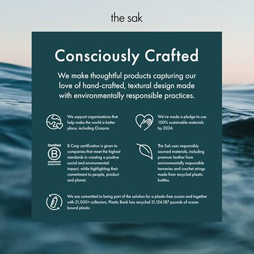 The Sak Mendocino Slide Sandal In Crochet, Slip On Sandals, Eden Stripe #TOP5