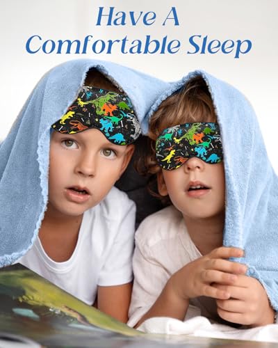 Antifaz para dormir para niños de seda Miss Adola con correas ajustables 6