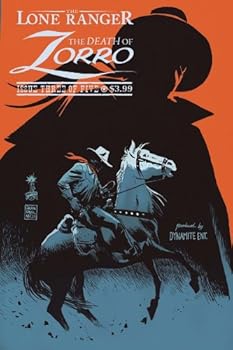 Comic Lone Ranger Zorro Death Of Zorro #3 Book