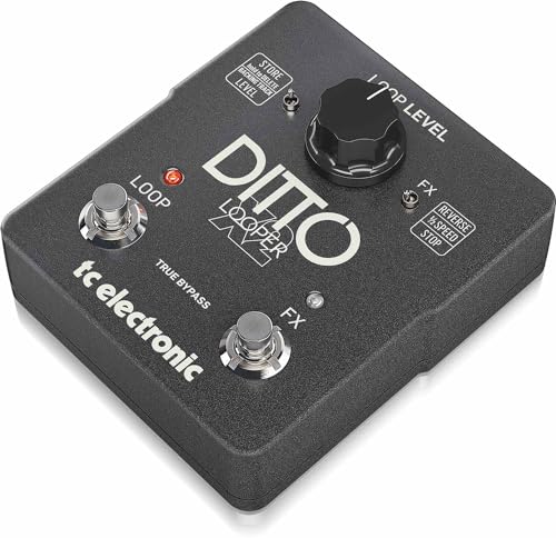 Image of TC Electronic DITTO X2 LOOPER Highly Intuitive Looper Pedal with Dedicated Stop Button and Loop Effects