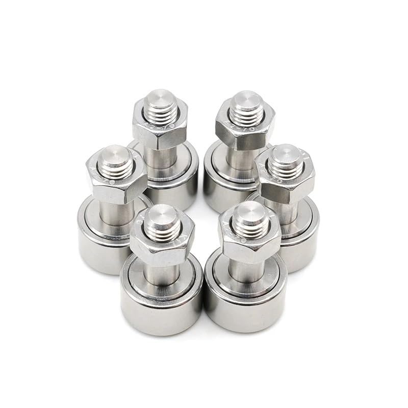 10Pcs CF10-1 SUS304 Stainless Cam Follower Bearing M10x26x36.2mm Roller Track Bearing KR26 Engine Parts