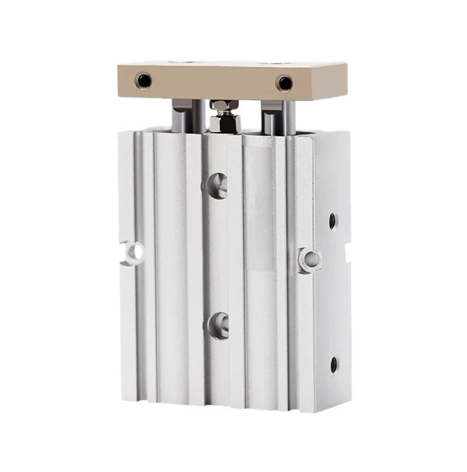 Cylindre pneumatique alésage 25mm en alliage d'aluminium haute résistance
