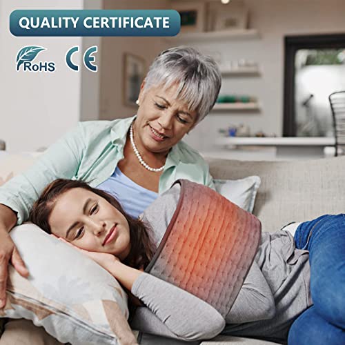 Heating Pad XL Electric Heat Pads with 4 Timer Settings 12 Inch x