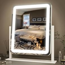 💗【Adjustable Brightness & 3-Color Lighting Modes】Long press the button to adjust the brightness ranging from 10% to 100%; Choose from cool, warm, or natural lighting modes to suit your preference and create the perfect atmosphere for any occasion. 🌸【...
