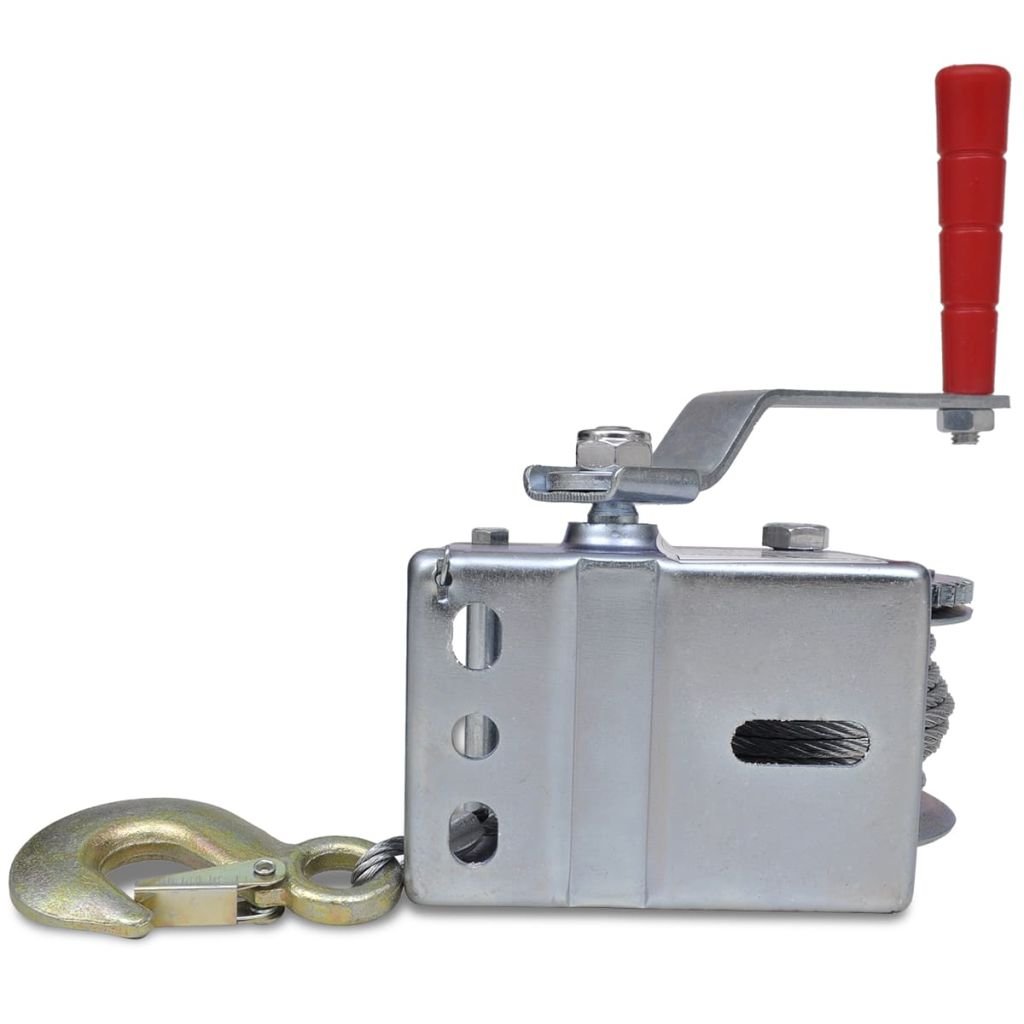 Tidyard Argano Manuale a Cavo 10 m 4 mm capacità 363 kg