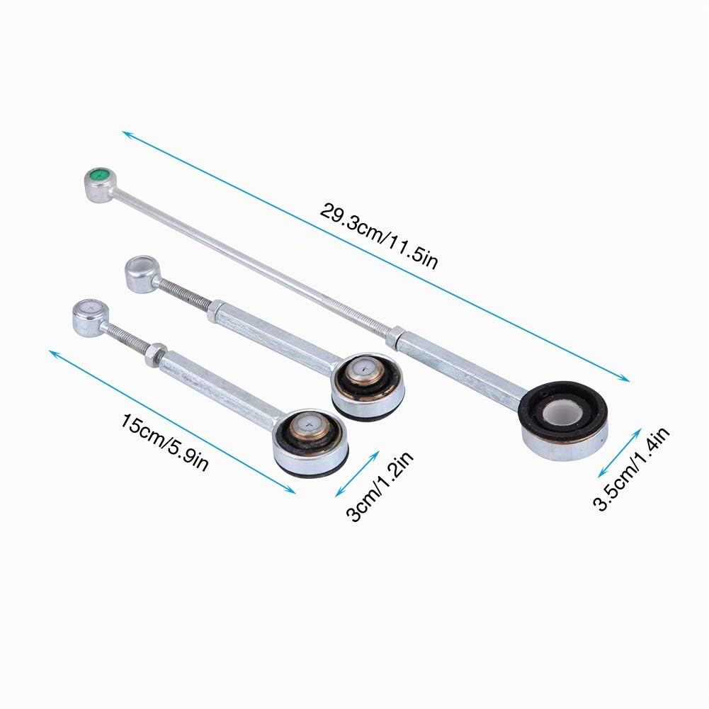 Tige de liaison Shift, ensemble de boîte de vitesses de tringle de tringlerie de tringlerie en alliage d'aluminium pour 306 93-01 405 partenaire