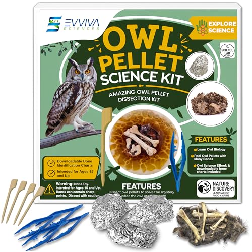 ES EVVIVA SCIENCES Owl Pellet Kit -...