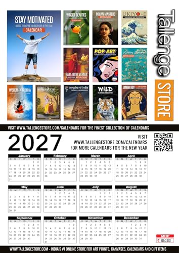 Image of Tallenge - Vincent Van Gogh - 2026 Wall Calendar - 12 x 17 Inches for Home & Office (Paper, Wall Calendar)