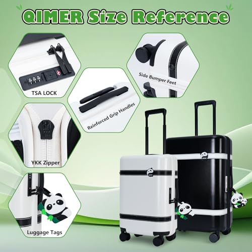 Luggage Sets 2 Piece, Carry on and Check, Polycarbonate Hard Sided Luggage with Spinner Wheels,TSA Lock, Lightweight Durable Travel Suitcase for Men Women4