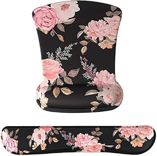 iCasso Keyboard Wrist Rest and Mouse Wrist Rest Pad, Made of Memory Foam