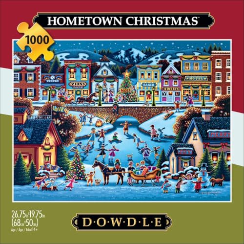 Buffalo Games - Eric Dowdle Hometown Christmas - Rompecabezas de 1000 Piezas miniatura 3