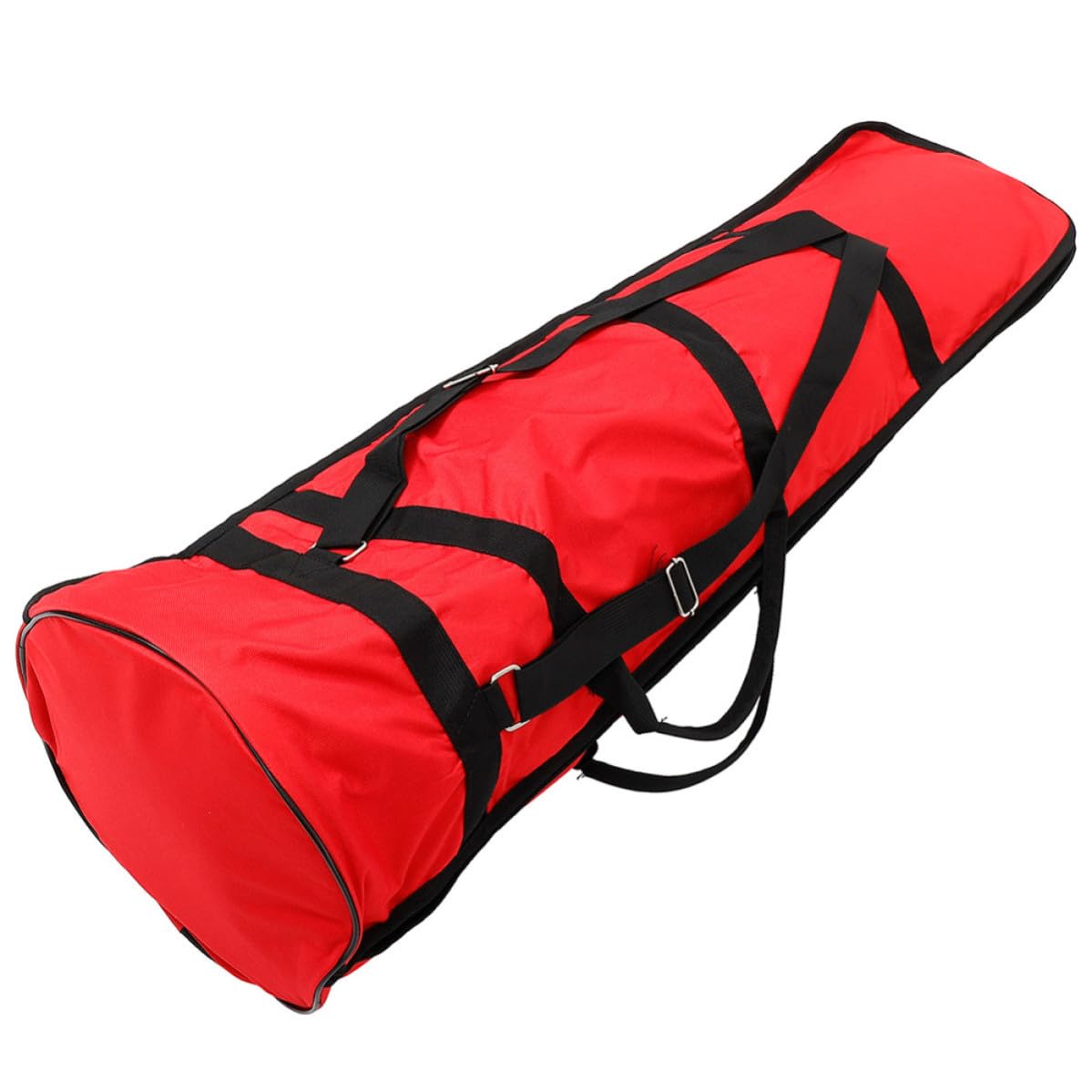 Abaodam Tragbarer Posaunenkoffer mit Rotem Design aus Wasserdichtem Oxford Gewebe und Vordertasche für Sicheren Transport der Tenorposaune Beim