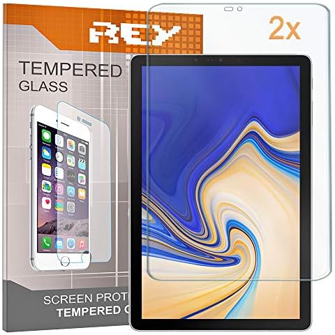 Rey Tempered Glass Screen Protector for Galaxy Tab S4 Cover