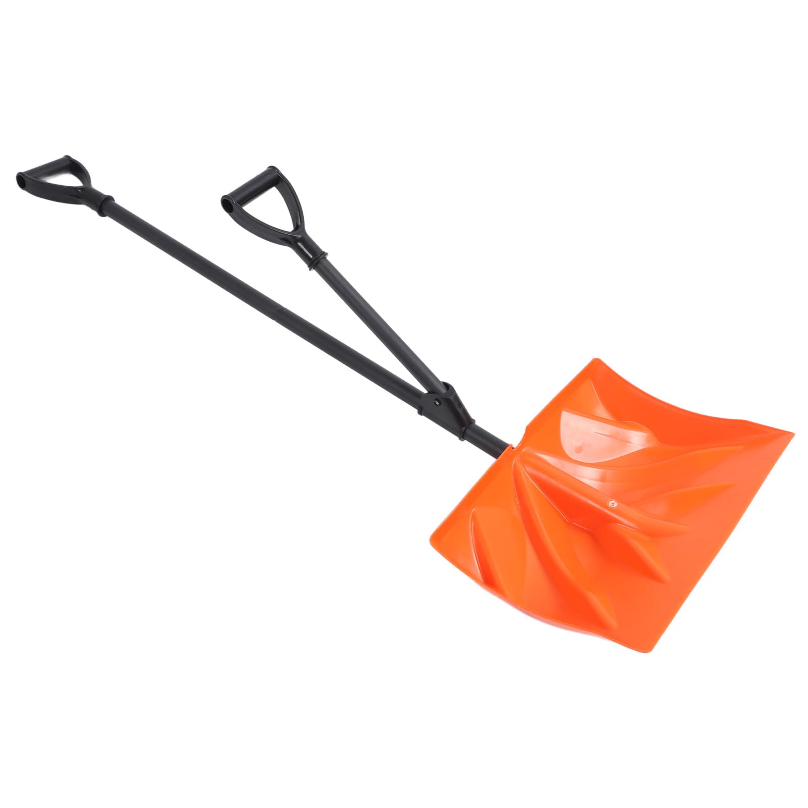 TOPINCN Pelle à Neige, PP et Fer Portable avec Manche Extensible Double,