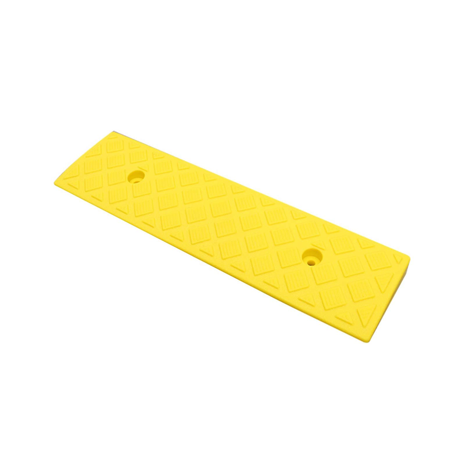 Rampa de seguridad para silla de ruedas, rampas de seguridad para sillas de ruedas, antideslizantes, portátiles, pequeñas rampas de plástico, 3/5 cm, rampas familiares (dimensiones: 49 x 12,5 x 3 cm