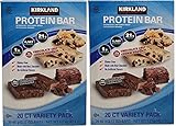 Kirkland Signature Protein bar energy variety pack jmruuC, 2Pack (20 Count)