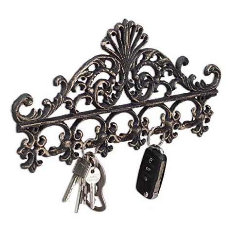 Relaxdays Antique Style Cast Iron Coat Rack Cover