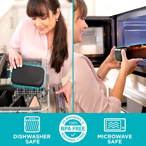 Karrico Xl Bento Box Adult Lunch Box | 68 Fl Oz Larger Size For Adult Portions | 100% Leakproof | Work Lunch Portion Control | Bpa Free Microwave & Dishwasher Safe #TOP7