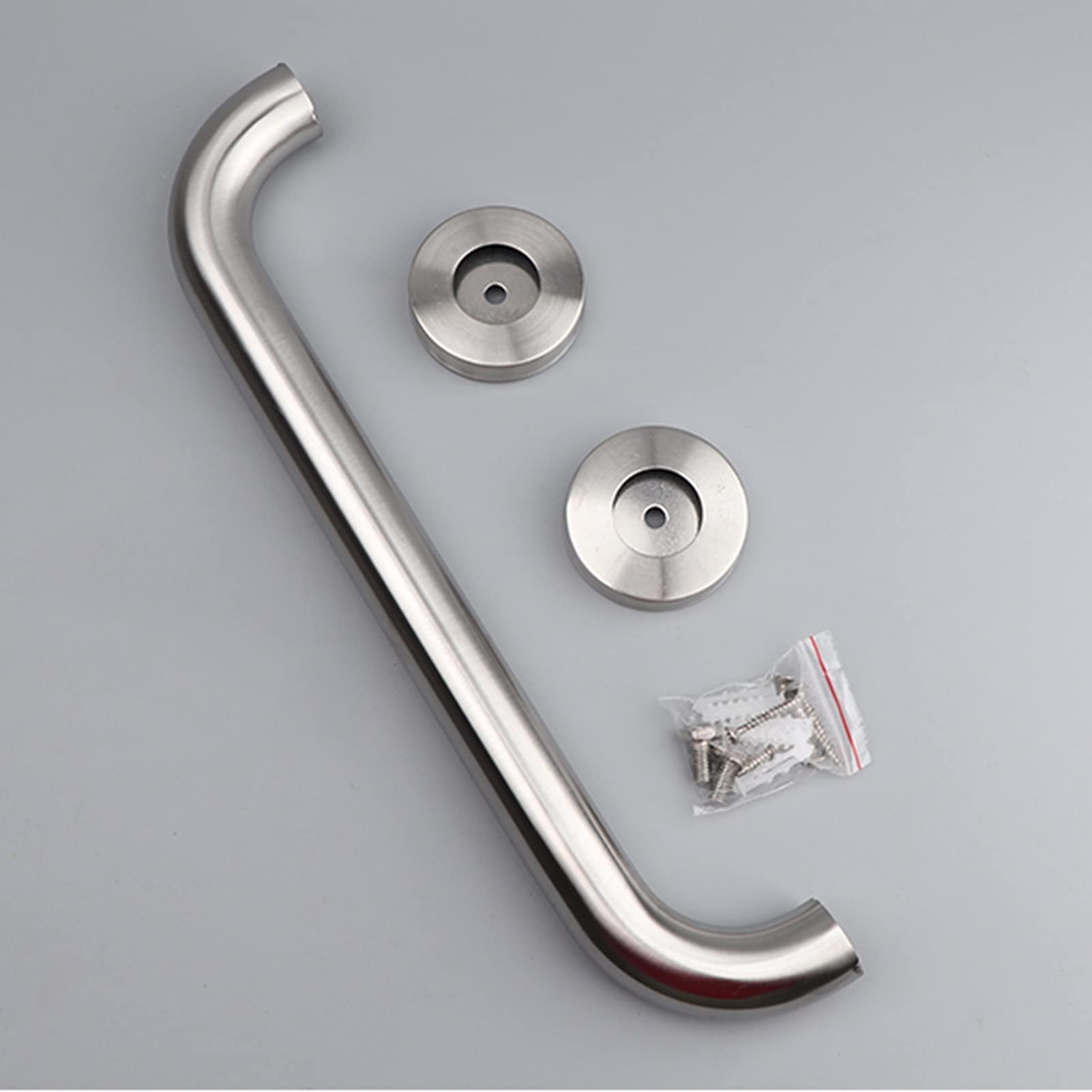 Barra di Sostegno di Sicurezza Supporto per l'equilibrio del Bagno Ringhiera per maniglione per Anziani Post-operatorio e Bambini, Maniglione con Finitura Lucida, Vieni con Viti montate