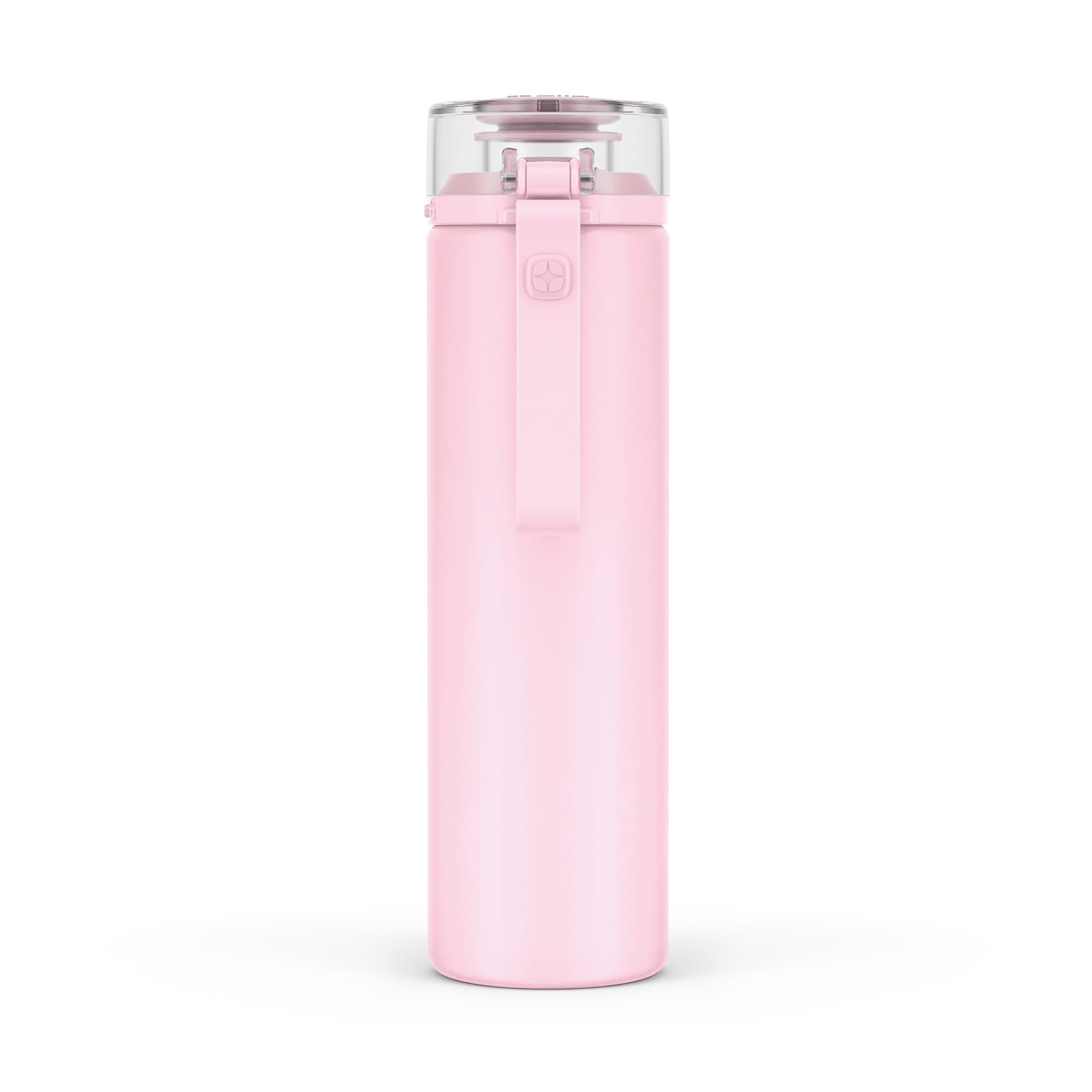 Ello Syndicate BPA-freie Wasserflasche mit Deckel zum Aufklappen, 567 ml
