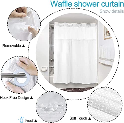 Mejores precios y opiniones de Forro protector antiagua para Cortina de Baño los mejores 5. 21 Imagen adicional