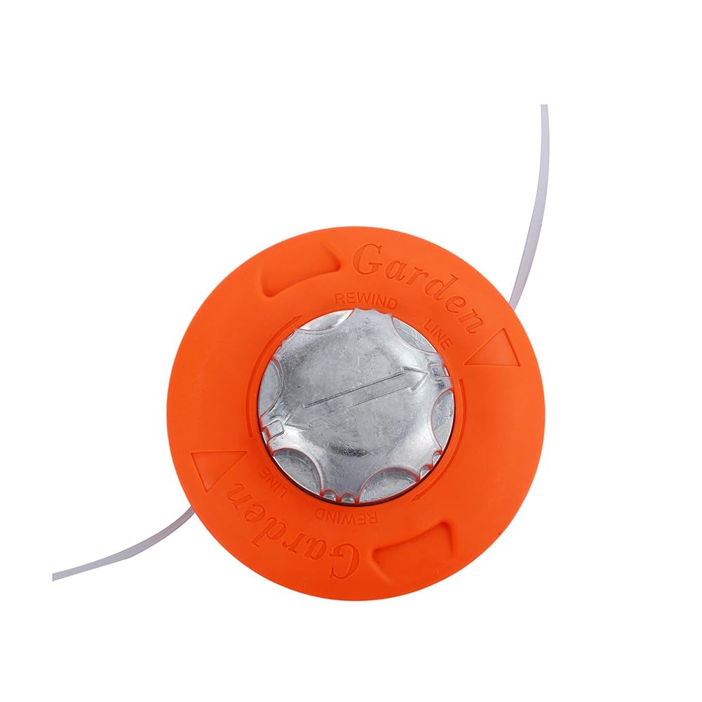 Hxhsgmeh Orange 1 Pcs Weed Trimmer Head Universal Trimmer Head Alloy Universal Twister Bump Feed Line Trimmer Head