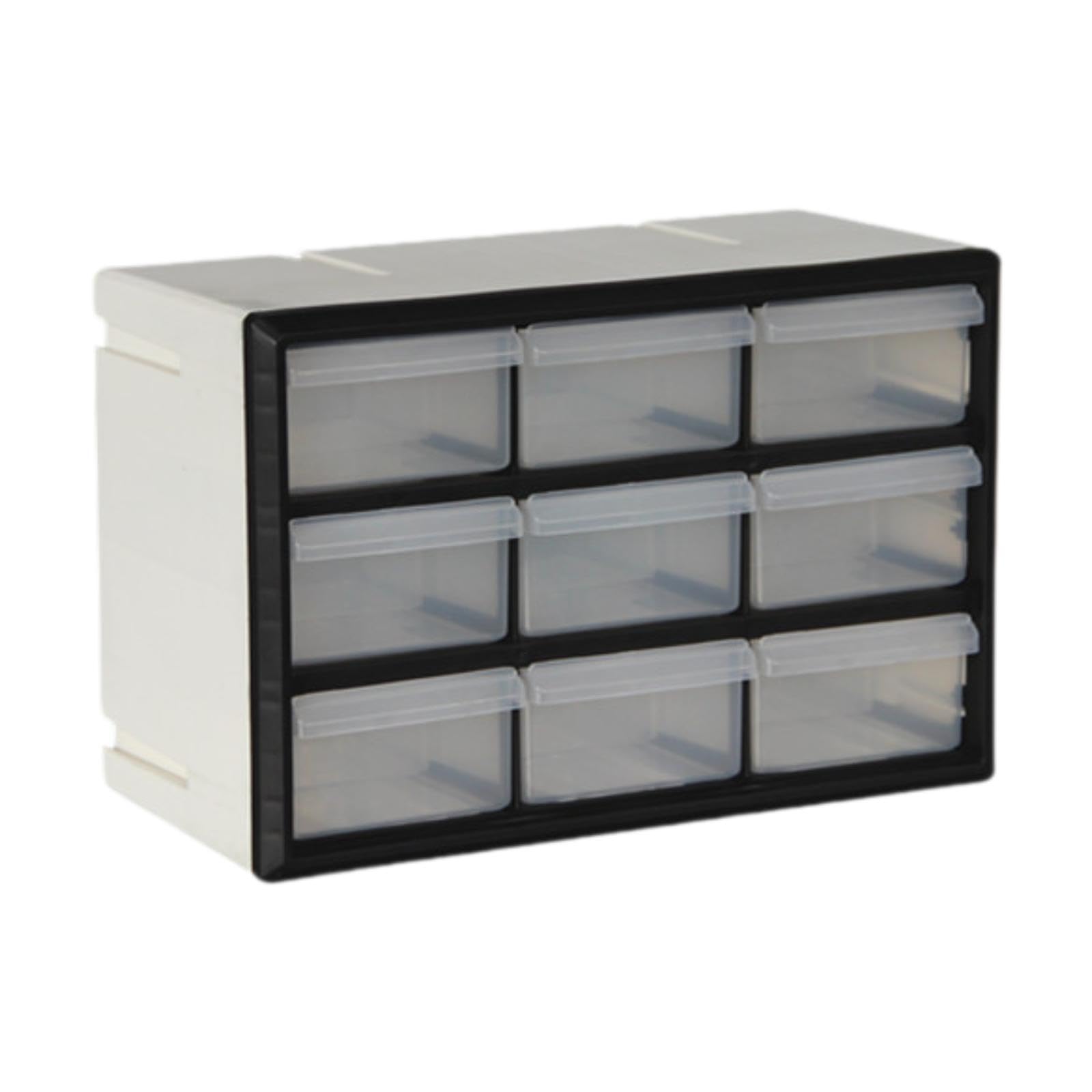 Organizzatore salvaspazio per cassetti e,Bianco,9 cassetti | efficiente di piccoli oggetti in bagno, che consente di risparmiare spazio e di mantenere puliti utensili e accessori, facili