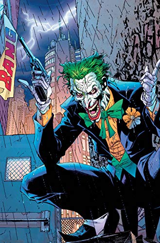 Trends International DC Comics-The Joker-Bang Wall Poster, 22.375 in x 34 in, Premium Unframed Version