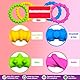 Fidegt Toys Sensorischen Armbänder, 4er Pack Wristband Fidget Dekompression Spielzeug, Sensory Zappeln Anti Stress Spielzeug für Kinder Jungen Mädchen Stressabbau & Angstlust, Autismus Und ADHS