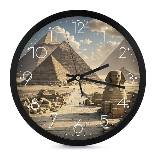 Horloge murale numérique pyramides lisible et facile à voir pour senior - 2