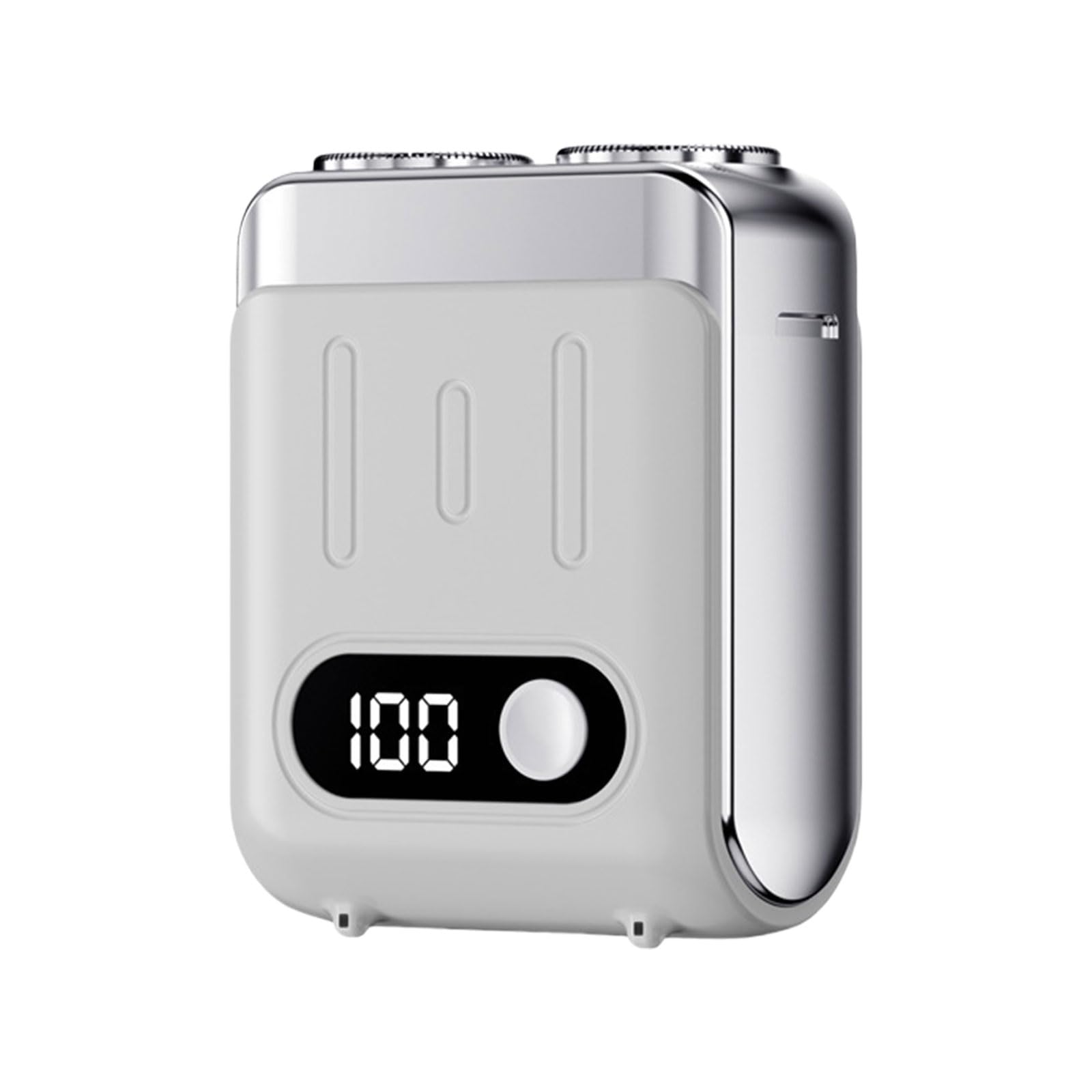 Travel Friendly Men Electric Trimmer with Quiet Performances and Digital Display Beard Grooming Tool for Man Beard