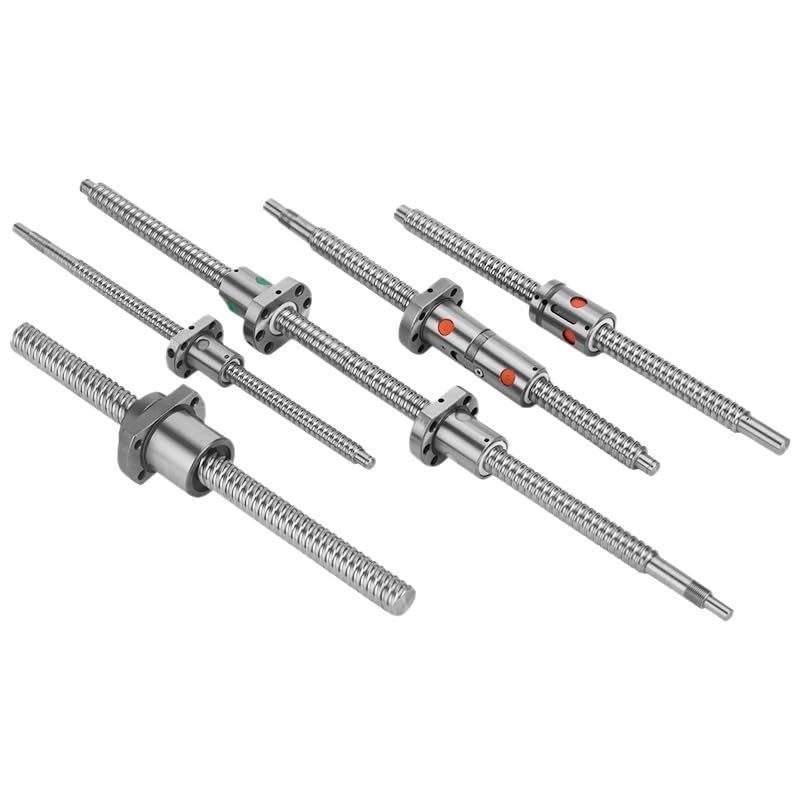 Linear Motion Ball Screw Machine Parts Ball Screw DFU2510 200-950mm 25mm C7 with 2510 Flange Single/Double Nut BK/BF20 End Machined(950mm)