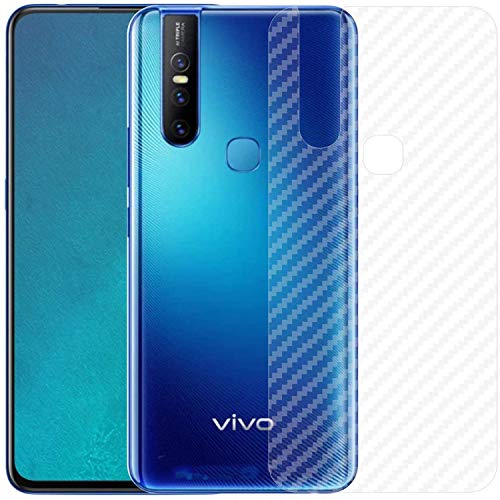 Image of Compatible with Vivo V15 Back Screen Protective Film Carbon Fiber Skin Transparent Screen Guard Sticker