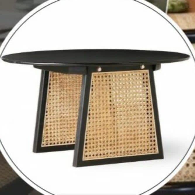 Image of Premium PVC Rattan Cane Webbing Roll - Pre-Woven Synthetic Mesh Sheet for Chair, Cabinet, Basket, Almirah & DIY Projects - Durable All-Weather Cane Mat (72x18 Inch)